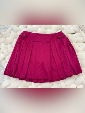 Polo Ralph Lauren Pleated Skirt in Fuchsia Pink